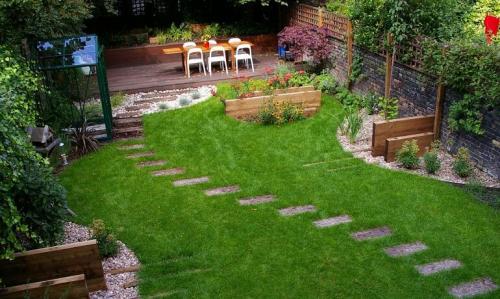 Как оформить маленький участок: советы и идеи 04