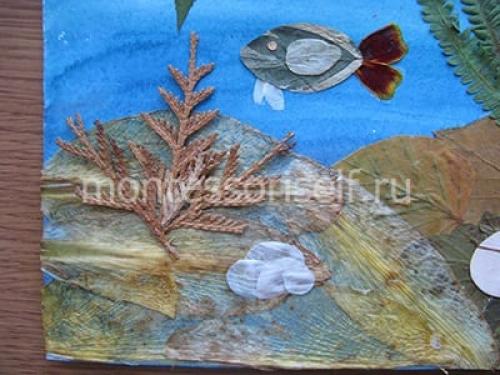 Осенний декор из листьев. Поделки из осенних листьев: мастер-класс с пошаговым фото (ТОП 100 идей)