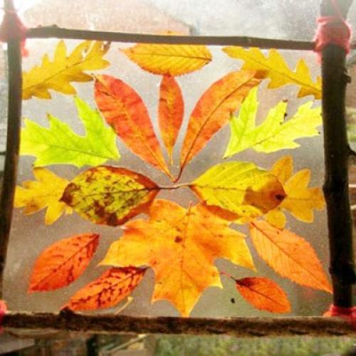 Осенний декор из листьев. Поделки из осенних листьев: мастер-класс с пошаговым фото (ТОП 100 идей)