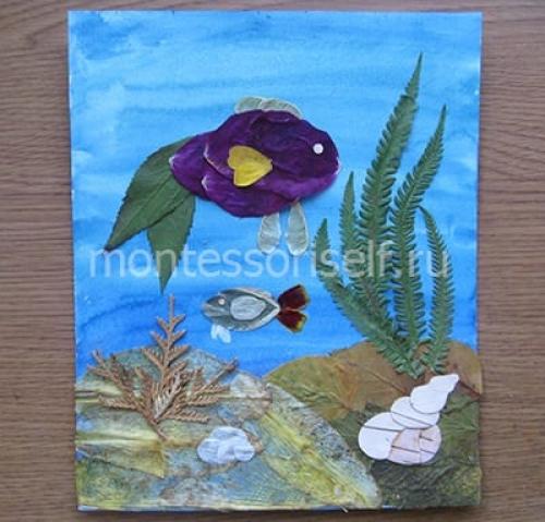 Осенний декор из листьев. Поделки из осенних листьев: мастер-класс с пошаговым фото (ТОП 100 идей)