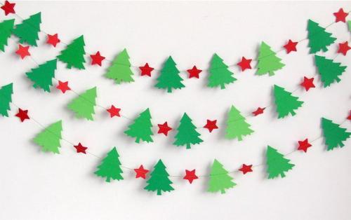 Украшение офиса на новый год 2021. Украшения для стен и потолка