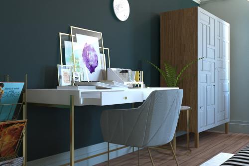 Как бюджетно организовать и украсить рабочее место. Как организовать рабочее место дома? 17