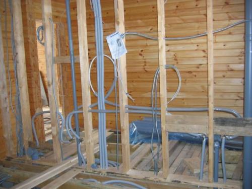 Электропроводка в деревянном доме своими руками. Виды электропроводки в деревянном доме