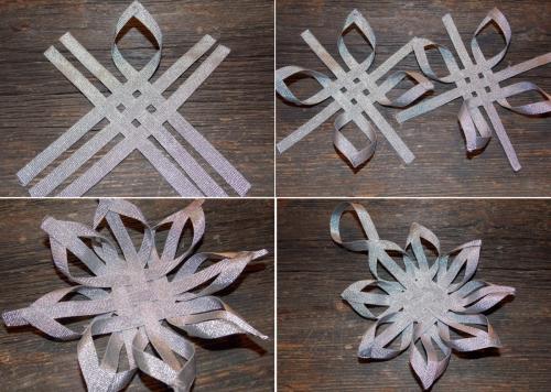 Как украсить офис к Новому году 2022 своими руками. Украшения для стен и потолка 30