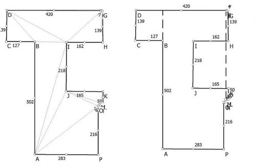 Как определить необходимый размер карниза для натяжного потолка. Общие правила построения чертежа