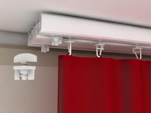 Какие материалы чаще всего используются для изготовления потолочных карнизов. Какой карниз для штор лучше повесить