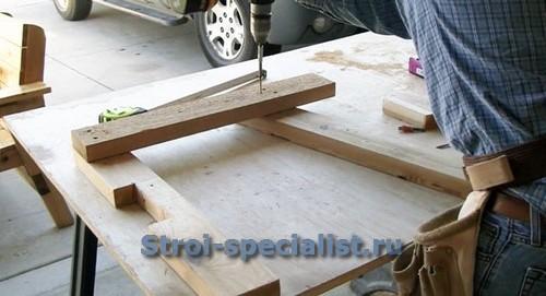 Какие дополнительные функции можно добавить в лавку со столиком для большего удобства. Садовая скамейка со столиком своими руками