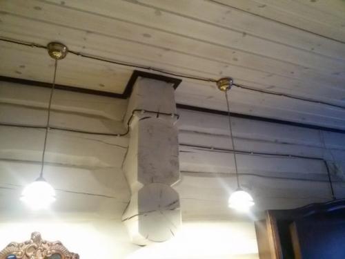 Ретро проводка в деревянном доме: расчет параметров, проектирование, монтаж и подбор винтажных элементов. 165 фото стильных идей